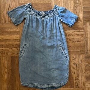 New All Saints AllSaints summer jean denim dress XS extra small